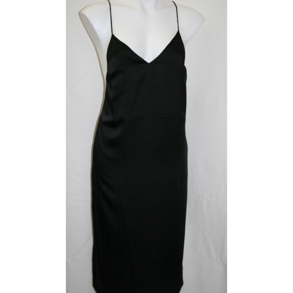 Elegant Black Slip Dress